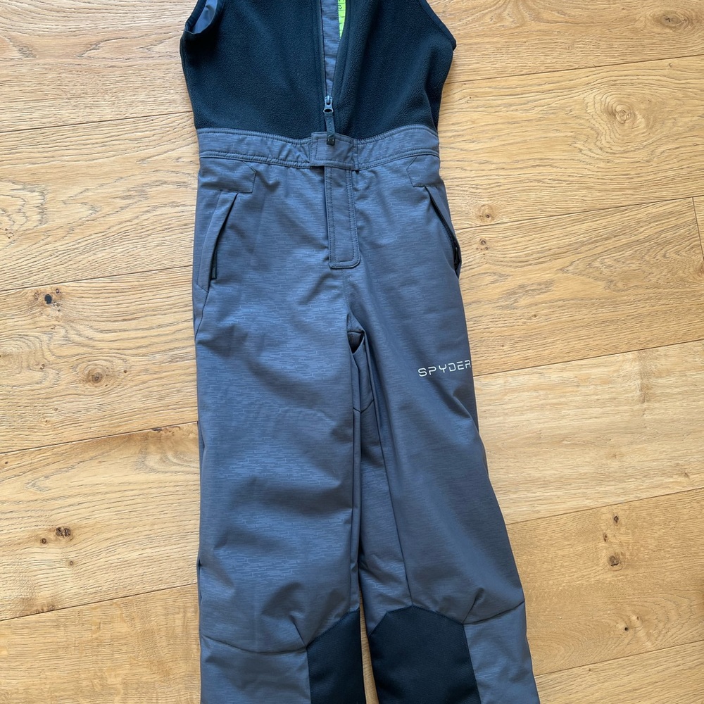 Spyder Black and White Logo Patch